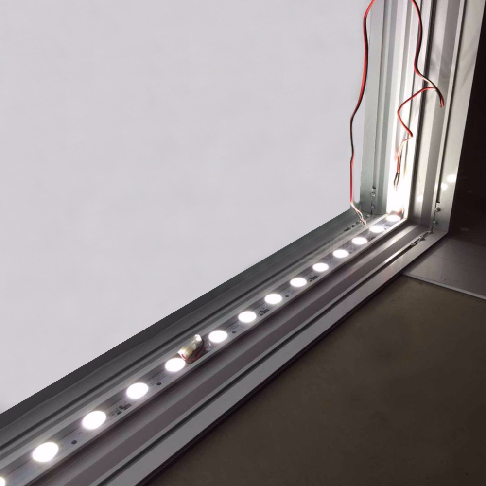 LED Kanteneinstrahlung 
Zargenmodule